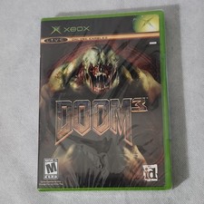 Original XBOX - DOOM3 Game Brand New FACTORY SEALED Doom 3 MATURE ID Software picture
