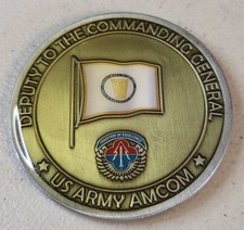 US Army AMCOM Aviation & Missile Command Challenge Coin picture