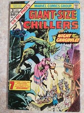 Giant Size Chillers #3 Marvel Comics 1975 picture