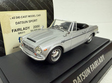 Ebbro Nissan Datsun SR311 Fairlady 2000 SP silver 1/43 scale diecast model car picture