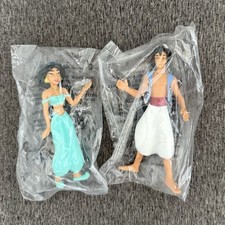 DISNEY’S ALADDIN AND JASMINE TOY SET OF 2 ~ BRAND NEW ~  picture