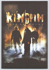 Kingpin Life Of Crime - PC Game - Vintage Video Game Original Promo Card 1999 picture