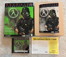 Half-Life: Opposing Force (PC, 1999) Big Box Video Game CIB Complete NICE picture