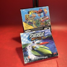 Powerboat Racing and Whiplash Combo - Interplay DUAL JEWEL picture