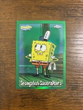 2025 Topps Chrome SpongeBob SquarePants Kelp Green Refractor #25  picture
