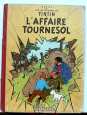 Hergé Tintin L'Affaire Tournesol 1st French ABE Part of Pellior needs regluing picture
