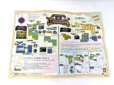 The Magic of Scheherazade Nintendo NES Travel Map Poster Insert Culture Brain picture