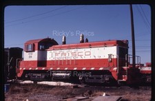Original Slide BN/SLSF #418 NW2 Burlington/Frisco N. Kansas City MO 1981 picture