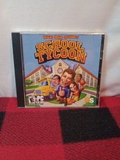 School Tycoon PC Game Vintage Videogame Computer Game 2003 CD ROM For Windows picture