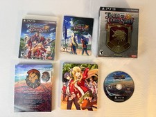 Trails of Cold Steel Lionheart Edition PS3 Game Art Book Pin Tested - Box Wear picture