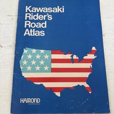 Kawasaki Rider’s Road Atlas (1973) Hamond Incorporated picture