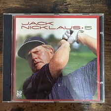 Jack Nicklaus 5 for Windows 95 CD-ROM Golf Video Game 1997 picture