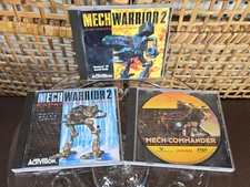 MechWarrior 2 & Expansion, Mech Commander PC Game Lot Excellent Condition picture