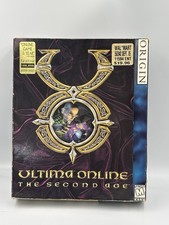 Ultima Online The Second Age 1998 PC CD-ROM Big Box Map Manual Origin Retro RPG picture