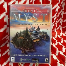 RealMyst Mac CD-ROM Game (2000) Cyan Worlds Adventure Complete in Case picture