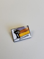 Breckenridge Ski Badge Pin Snow Skiing Colorado Resort Winter Recreation picture