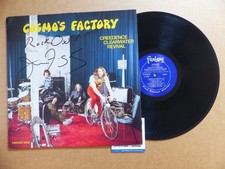 CCR John Fogerty Signed Autograph Autographed COSMO'S FACTORY Vinyl Record LP picture