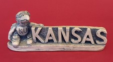 Vintage KU Kansas University Jayhawk Paperweight Figure Collectible KS College picture