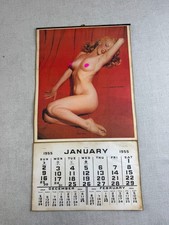 Vintage 1955 Marilyn Monroe Calendar Cover 