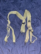 WWII WW2 US Army GP Suspenders - Paratrooper - 1944 Dated Suspenders picture