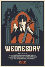 Wednesday TV Series The Adams Poster Vintage Style Repro Print Poster 13x19 picture