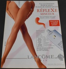 1996 Print Ad Sexy Lancome Paris Long Legs Feminine Beauty Smooth Skin Body Art picture