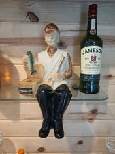 VTG - Ballantine's Fisherman Decanter Genuine Palfrey China 1969 - NEAR MINT picture