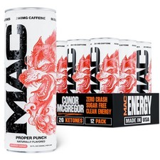 MAC Energy by Conor McGregor Proper Punch Sugar Free 12 Fl Oz (Pack of 12) picture