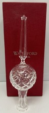 MA6 Waterford Crystal Vintage Spire Tree Top Topper Christmas Ireland 10.5” picture