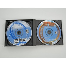sim coaster, sim safari, sim theme park, sim theme park LOT of 4 picture