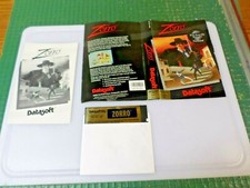 ZORRO - APPLE II GAME - 1985 DATASOFT SOFTWARE  picture