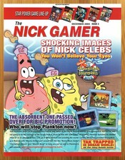2004 SpongeBob SquarePants Movie Game PS2 Xbox Gamecube Print Ad/Poster Art 00s picture