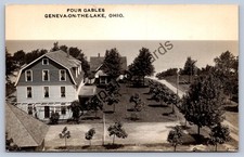 K59/ Geneva-On-The-Lake Ohio RPPC Postcard c1910s Four Gables Hotel 435 picture