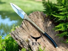 Handmade HellBoy Spear The Golden Army Spear  Spear of Prince Nuada Viking Spear picture