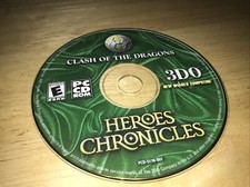Heroes Chronicles: Clash of the Dragons (PC, 2000) Working Game Only picture