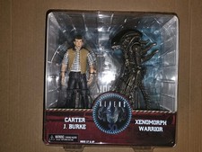 NECA Aliens Hadley's Hope Carter J. Burke & Concept Xenomorph Warrior 7