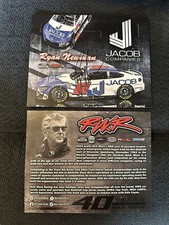 Ryan Newman Signed Promo Hero Card Nascar Cup Autographed 2023 picture