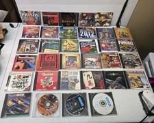 33 PC Games Lot Vintage Windows Diablo MechWarrior 2 SimCity 2000 Descent 3 picture