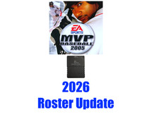 MVP Baseball 2005 (2026 Roster Update) Memory Card PS2 PlayStation 2 picture