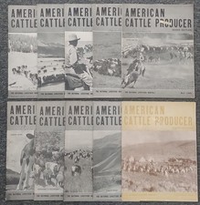 1946 American Cattle Producer [Lot of 10] Idaho Ed. - Livestock Monthly Vintage picture