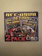 Cabelas 4x4 Off-Road Adventure 1 & 2 (2Games) Windows 95/98/ME Sealed 2003 Vtg picture