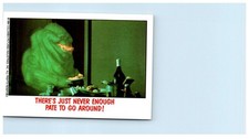 1984 Topps Ghostbusters Movie Card #87 Now Playing Scene Trading Card Vintage picture