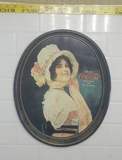 The Coca Cola Company Betty Girl Tray 1972 Memorabilia Vintage Coke ~1914 Decor picture