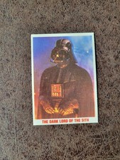 1980 Burger King S W The Empire Strikes Back Card The Dark Lord Of The Sith picture