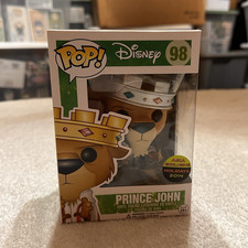 Funko Pop Vinyl Disney Robin Hood Prince John #98 Asia Exclusive Figure picture