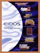 1998 Eidos PC Games Original Advertisement / Retro Promo v6 picture