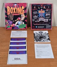 Boxing 4D Sports Tru Motion Electronic Arts IBM 5-1/4 PC Game Complete CIB 4-D picture