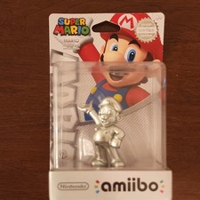 Factory -sealed Silver Mario Edition amiibo collectible figure picture