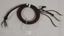 Antique telephone Vintage Telephone cloth covered handset cord 48