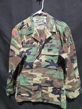Vintage US Army Special Forces, Ranger, and Airborne Woodland Camo BDU SET picture